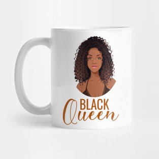 Black Queen, Black Woman, African American Woman Mug